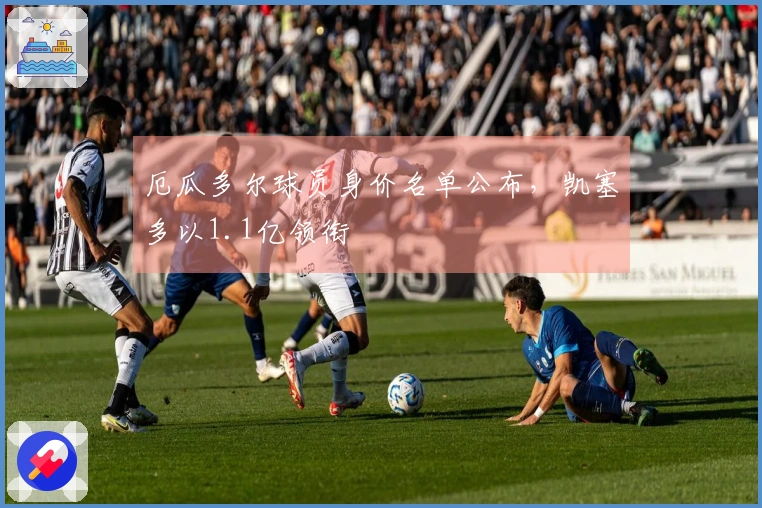 厄瓜多尔球员身价名单公布，凯塞多以1.1亿领衔