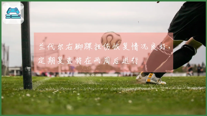 兰代尔右脚踝扭伤恢复情况良好，定期复查将在两周后进行